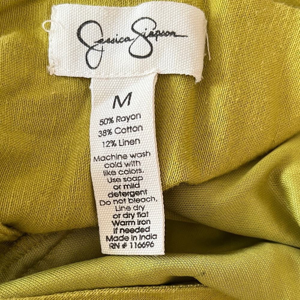 Green Linen Sundress - Picture 8 of 8